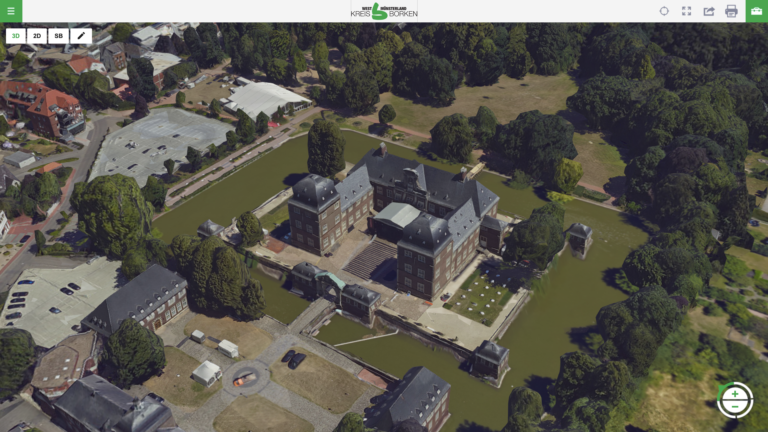 Der Kreis Borken setzt auf PlexMap 3D