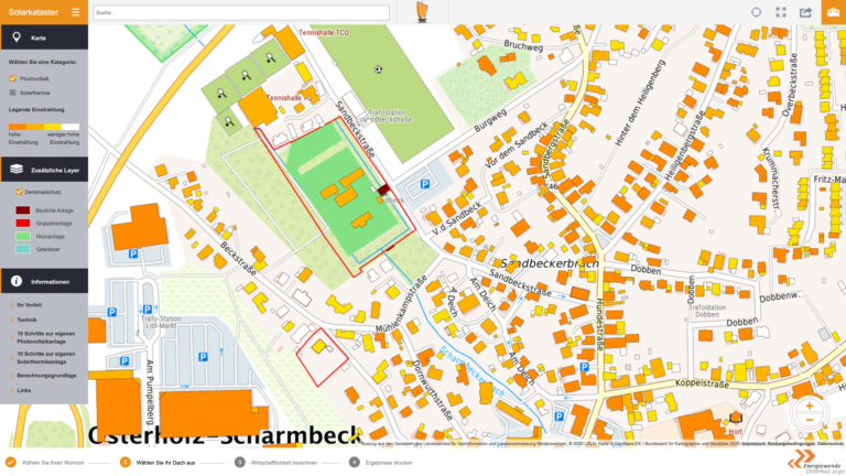 Solarkataster Landkreis Osterholz online!