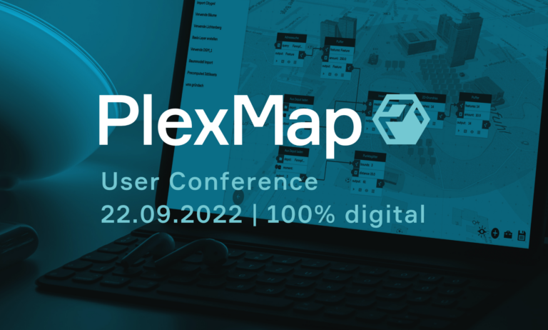 Jetzt anmelden: PlexMap User Conference 2022