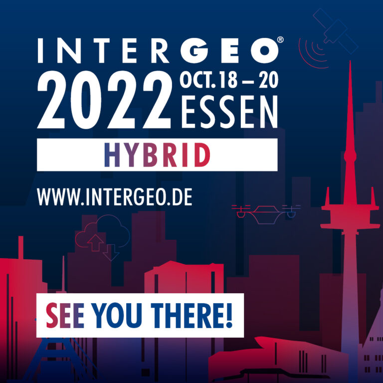 Besuchen Sie uns auf der INTERGEO 2022!