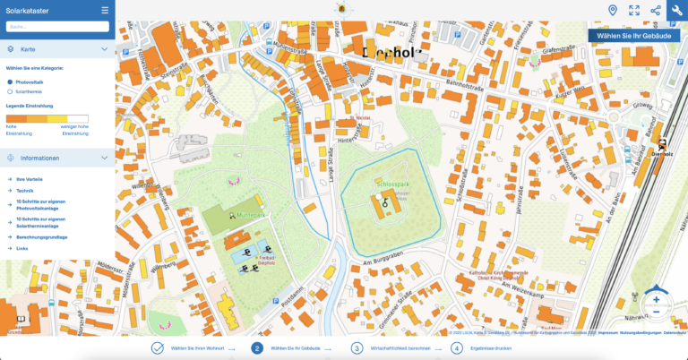 Solarkataster Landkreis Diepholz online