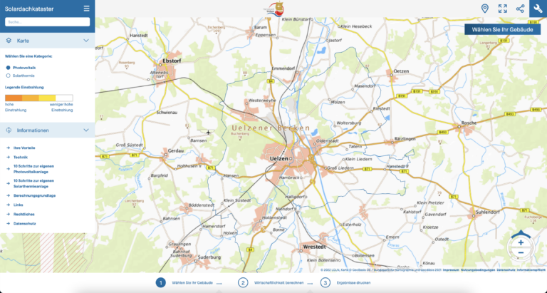 Solarkataster Uelzen online
