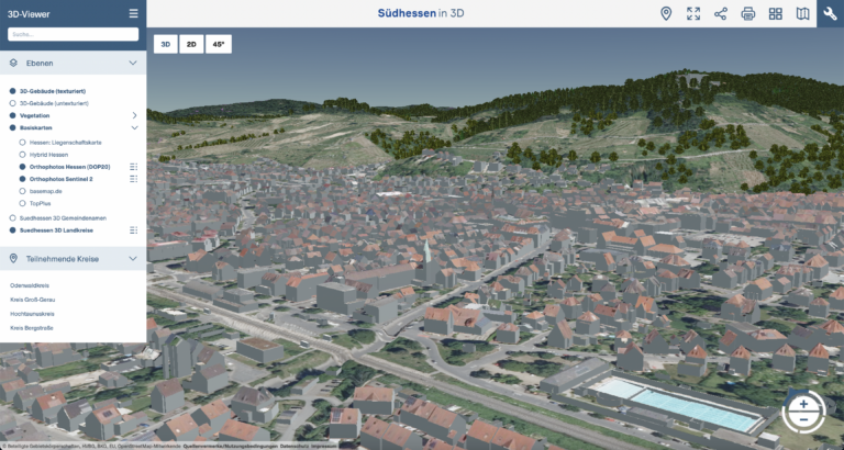 „Südhessen in 3D“ ist online