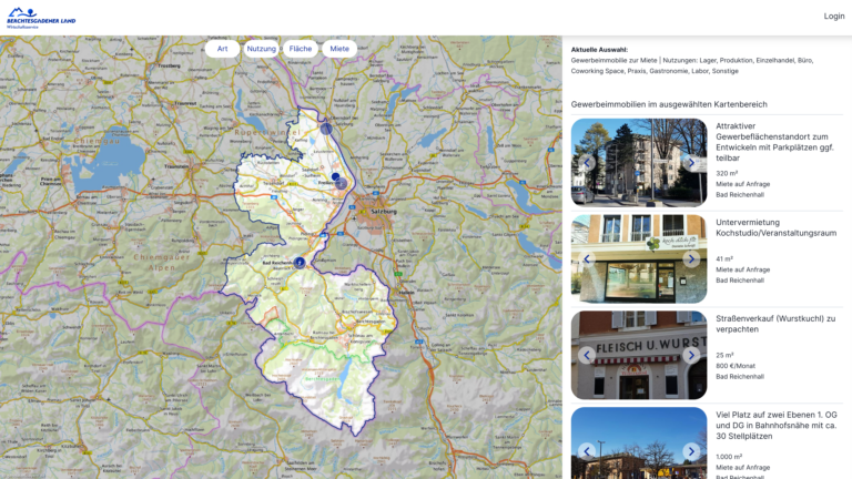 Standortportal Berchtesgadener Land online