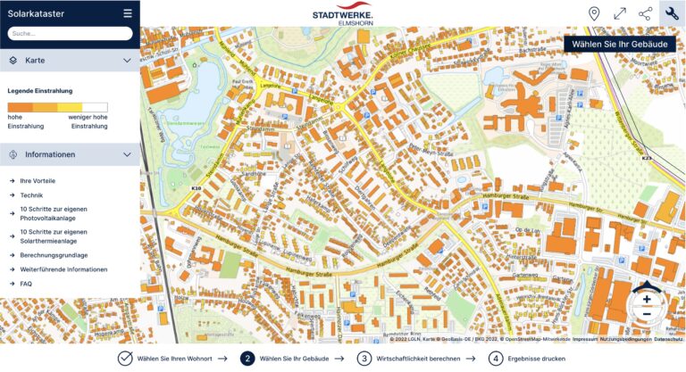Photovoltaik-Konfigurator der Stadtwerke Elmshorn ist online!