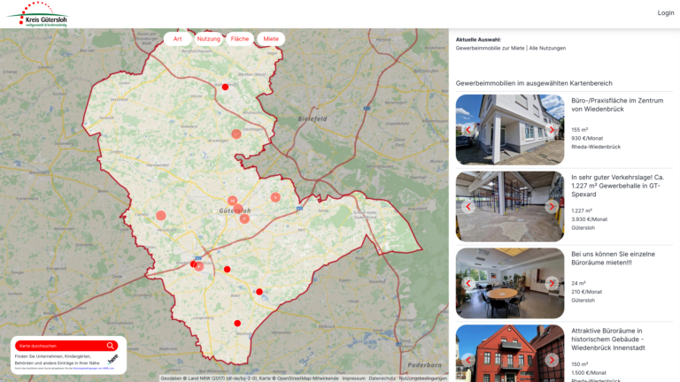Standortportal Kreis Gütersloh online!